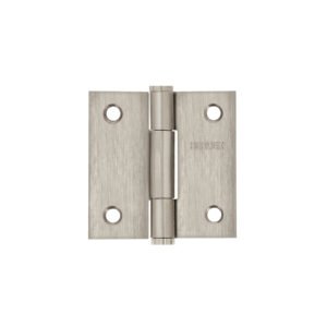 Bisagra cuadrada 2' acero inox, cabeza plana, HERMEX
