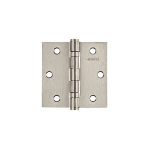 Bisagra cuadrada 3' acero inox, cabeza plana, HERMEX
