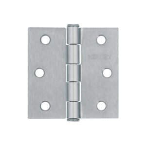 Bisagra cuadrada 2-1/2', satinado, cabeza plana, HERMEX