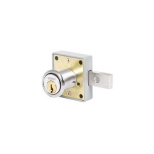 Cerradura para mueble, modelo 26, cromo, HERMEX