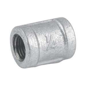 Cople reforzado de acero galvanizado de 1/4', FOSET