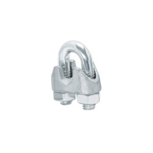 Blíster c/2 nudos (perros) de hierro p/cable de 1/4', Fiero