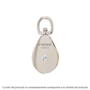 Garrucha metálica para noria de 3/4', Fiero