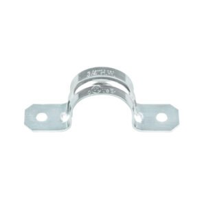 Bolsa c/10 abrazaderas tipo omega 3/4' p/tubo pared gruesa