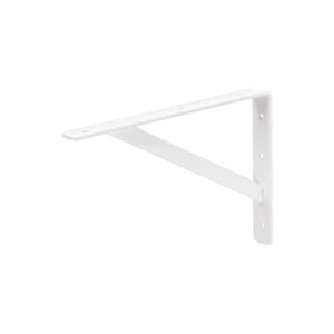 Ménsula de acero reforzada blanca 8 x 12', Fiero