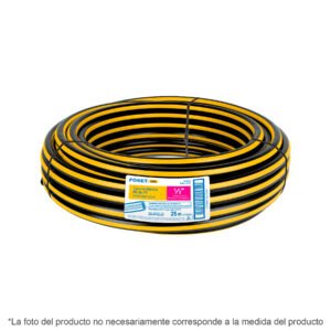 Metro de manguera para gas, 3/8' PE-AL-PE en rollo de 25m