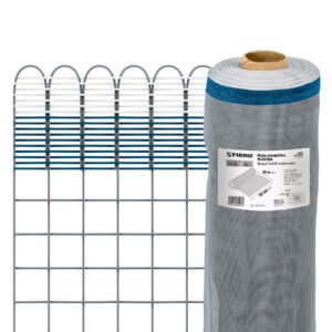 Rollo de 30 m x 0.75 m de malla mosquitera plástica gris