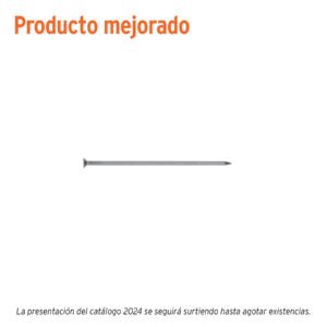 Bolsa con 1 kg de clavo estándar 2-1/2' con cabeza, Fiero