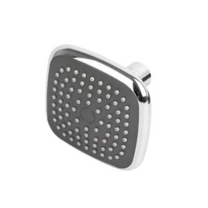 Regadera cuadrada de ABS 3-3/4' sin brazo, Foset Basic
