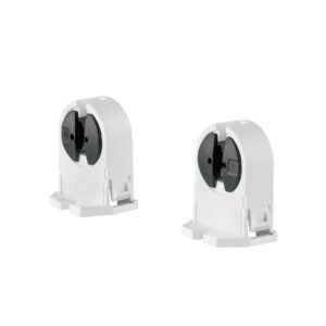 Bolsa 2 pz portalámparas p/tubo LED y fluorescente, base G5