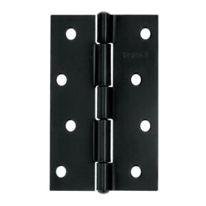 Bisagra rectangular 4' negra, HERMEX