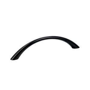 Jaladera de 96mm, línea Arco, negro, HERMEX