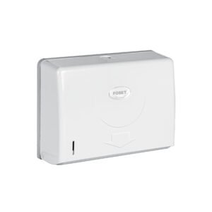 Dispensador junior p/toallas de papel, blanco, Foset Basic