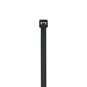 Bolsa con 10 cinchos plásticos 120 lb, 300 x 7.5 mm, negros
