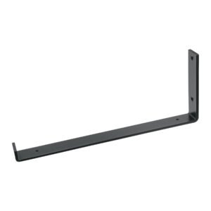 Ménsula vintage de acero negra 6 x 16', Fiero