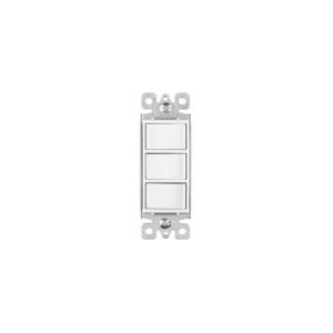 Interruptor triple, línea Classic, Volteck