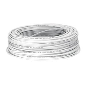 Rollo de 100 m de cable THHW-LS 14 AWG blanco, Volteck