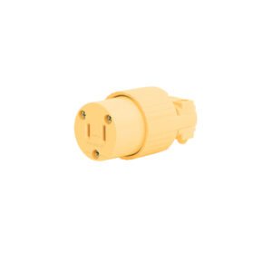 Contacto industrial plástico polarizado, Volteck