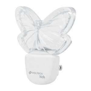Luz de noche de LED, mariposa, Volteck