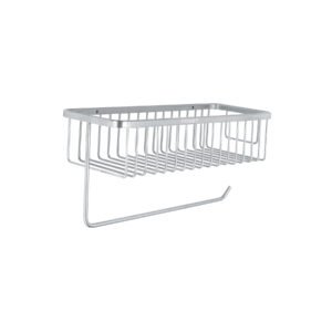 Portarrollo y especiero en cromo para cocina, Foset Riviera