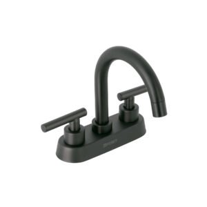 Mezcladora p/lavabo,bar,manerales palanca,negro mate,Tubig