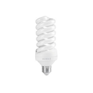 Lámpara espiral T4 28 W luz de día en blíster, Volteck