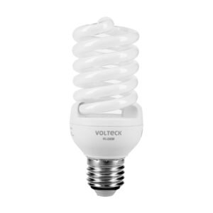 Lámpara espiral mini T2 23 W luz cálida en blíster, Volteck