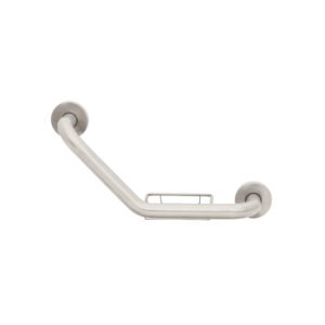 Barra angular con jabonera, acero inox, 1-1/4' x 42cm, FOSET