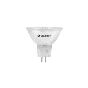 Lámpara de halógeno transp. 50 W tipo MR16 en caja, Volteck