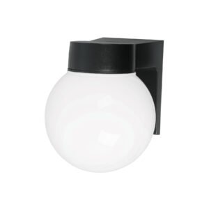 Arbotante de pared tipo globo, lámpara no incluida, Volteck