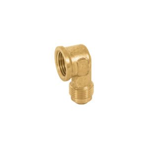 Codo para estufa a 90° de latón de 3/8 x 3/8', Foset