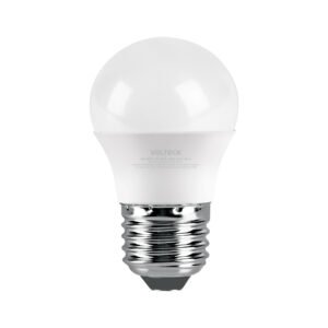 Lámpara LED G45 3 W (equiv. 25 W), luz cálida, caja, Volteck