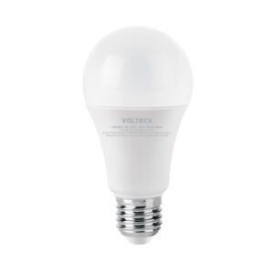Lámpara LED A19 9 W (equiv. 60 W), luz cálida, caja, Volteck