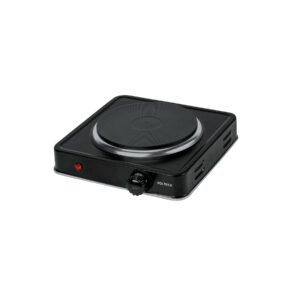 Parrilla eléctrica 1 quemador de disco, negra, VOLTECK
