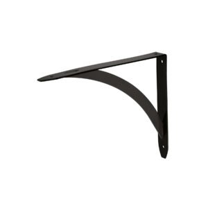 Ménsula reforzada negra 8 x 10' diseño barra, Fiero