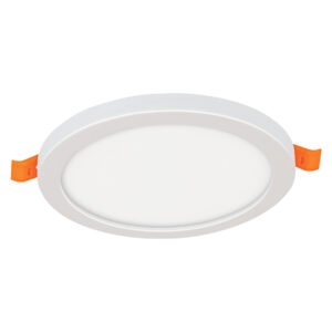 Luminario de LED para empotrar 8 W, ajustable, luz de día