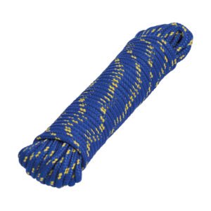 Piola de polipropileno trenzada de 5mm x 15m en madeja