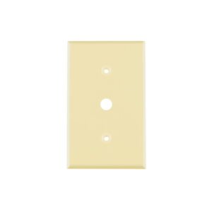 Placa de ABS para atenuador, Standard, marfil, Volteck