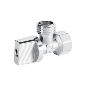 Llave angular de 1/2', 1/4 de vuelta, blíster, FOSET BASIC