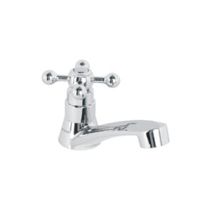 Llave individual lavabo, ABS, cruceta, BASIC