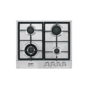 Parrilla gas empotrable 60cm, 4 quem, acero inox, Riviera