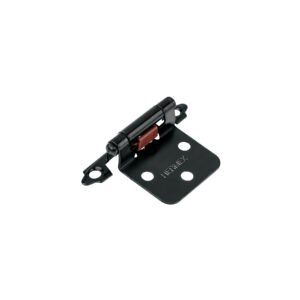 Bolsa con 2 bisagras parche de 7cm, negro, HERMEX
