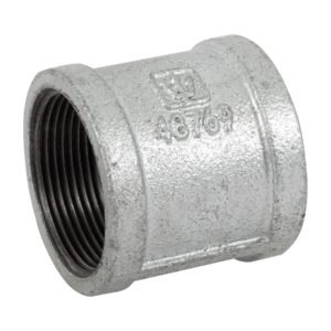Cople reforzado de acero galvanizado de 1-1/2', Foset