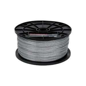 Metro de cable rígido 3/32' de acero 7x7 hilos, 300 m, Fiero