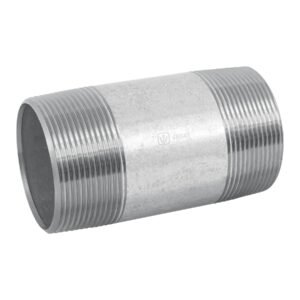 Niple de acero galvanizado, 2 x 4', Foset
