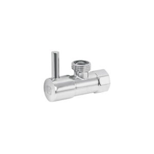 Llave angular, 1/4 vuelta, sin contratuerca, maneral palanca