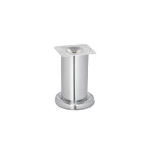 Pata para sofa y mueble, cromo, 100 mm altura, HERMEX