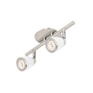 Luminario de sobreponer 2 spots base GU10, Verona, Volteck