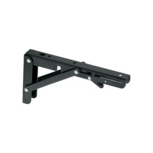 Ménsula plegable de acero negra 4' x 8', Fiero