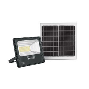 Reflector Led 100 W con panel solar, luz de día, Volteck